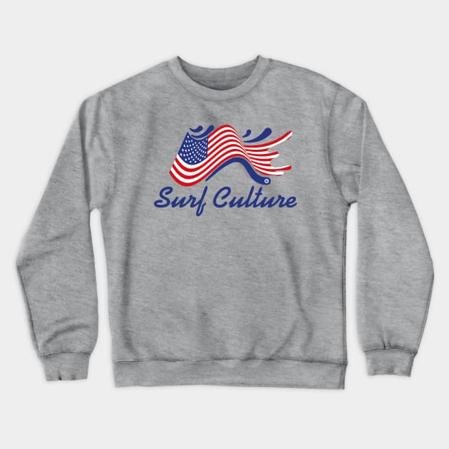 Surf Culture Crewneck Sweatshirt by Yurko_shop